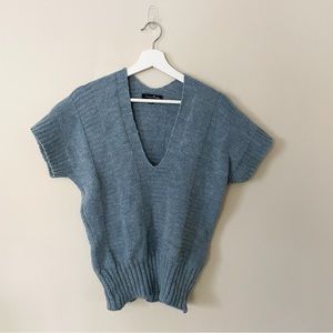 Vintage Short Sleeve Sweater Vest • S/M